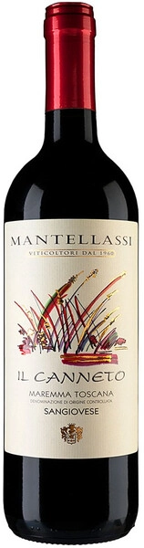 Вино Mantellassi, Il Canneto, Maremma Toscana DOC, 2020