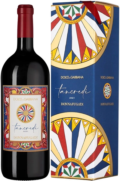 Вино Donnafugata, "Tancredi", Terre Siciliane IGT, 2021, gift box "Dolce & Gabbana", 1.5 л