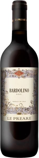 Вино Cantina di Negrar, Le Preare Bardolino DOC, 2023