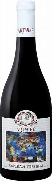 Вино Askaneli Brothers, Artwine Saperavi Premium, 2019