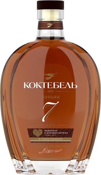 Коньяк Коктебель 7-летний, 0.7 л