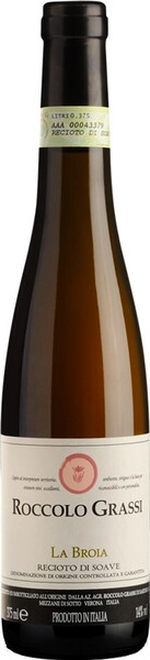 Вино Roccolo Grassi, La Broia Recioto di Soave DOCG, 2017, 375 мл