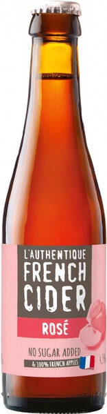 Сидр L'Authentique Rose, 0.33 л