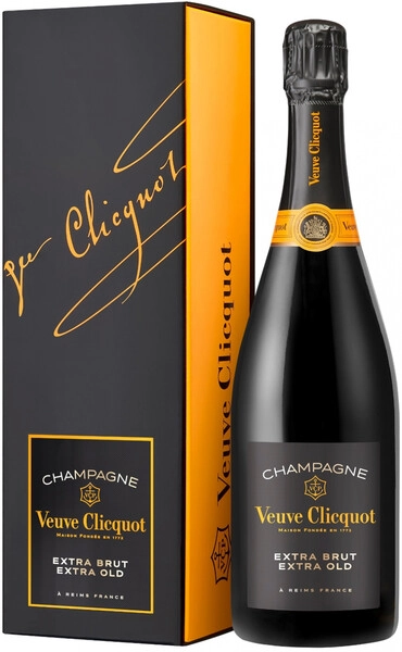 Шампанское Veuve Clicquot, Extra Brut Extra Old, gift box