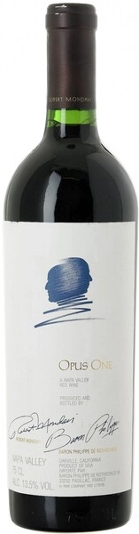 Вино "Opus One", Napa, 2007