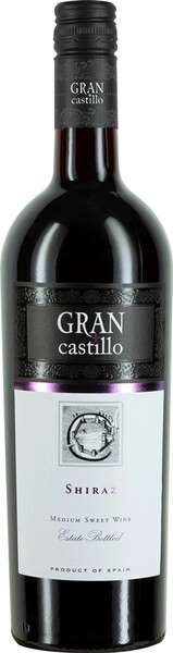 Вино Gran Castillo, Shiraz, Valencia DOP, 2023