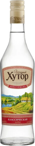 Водка Щедрый Хутор Классическая, 0.5 л