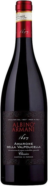 Вино Albino Armani, Amarone della Valpolicella DOCG Classico, 2018