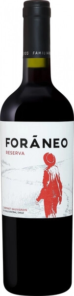 Вино Foraneo Reserva Cabernet Sauvignon, Central Valley DO, 2023
