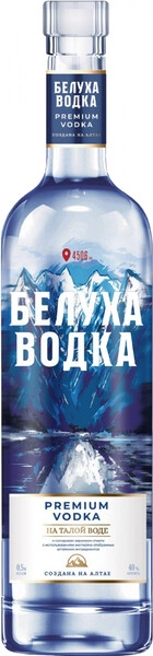 Водка Белуха, 0.5 л