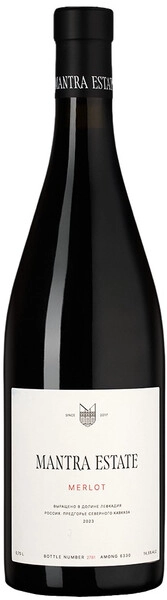 Вино "Mantra" Merlot, 2023