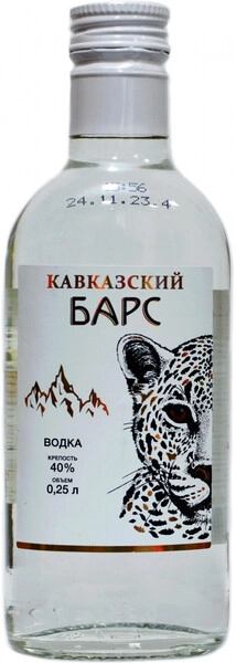 Водка Пермалко, Кавказский Барс, 250 мл