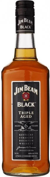 Виски Jim Beam Black Triple Aged, 6 Years Old, 0.7 л