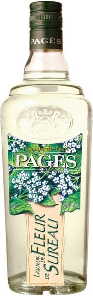 Ликер Pages, Fleur de Sureau, 0.7 л