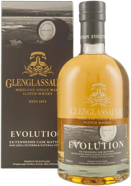 Виски Glenglassaugh, Evolution, gift box, 0.7 л