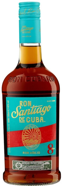 Ром Santiago de Cuba, Anejo 8 Anos, 0.7 л