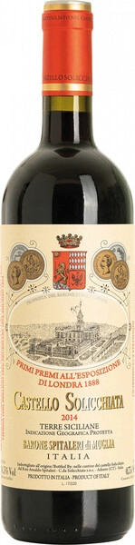 Вино Castello Solicchiata, Terre Siciliane IGP, 2014