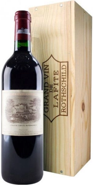Вино Chateau Lafite Rothschild, Pauillac AOC 1-er Grand Cru, 2017, wooden box, 1.5 л