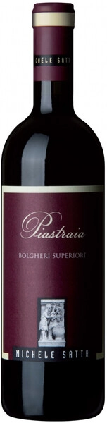 Вино Michele Satta, Piastraia, Bolgheri Superiore DOC, 2020
