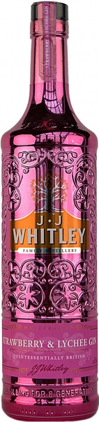 Джин J.J. Whitley Strawberry & Lychee (Russia), 0.7 л