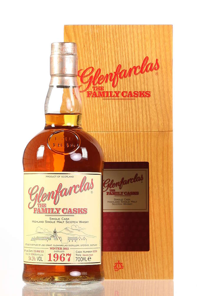 Виски Glenfarclas 1967 0.7л в коробке