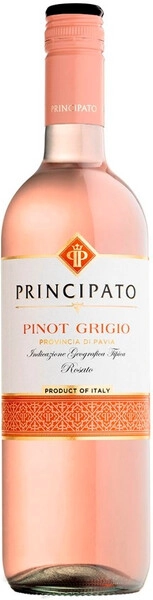 Вино Principato Pinot Grigio Rosato, Provincia di Pavia IGT, 2023