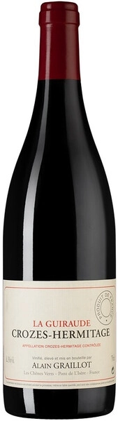 Вино Domaine Alain Graillot, Crozes Hermitage La Guiraude AOC, 2022