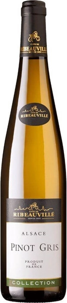 Вино Cave de Ribeauville, Pinot Gris, Alsace AOC, 2022