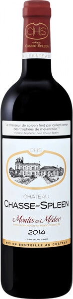 Вино Chateau Chasse-Spleen, Moulis en Medoc AOC Cru Bourgeois, 2014