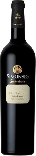 Вино Simonsig, Frans Malan, 2017