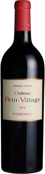 Вино Chateau Petit Village, Pomerol AOC, 2016