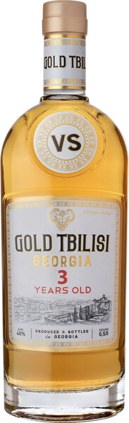 Коньяк Gold Tbilisi VS 3 Years Old, 0.5 л