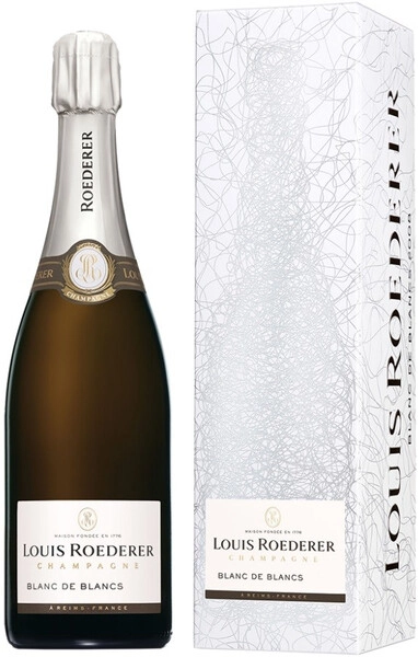 Шампанское Louis Roederer, Brut Blanc de Blancs, 2017, Grafika gift box