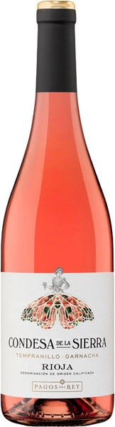 Вино "Condesa de la Sierra" Tempranillo-Garnacha Rosado, Rioja DOC, 2024