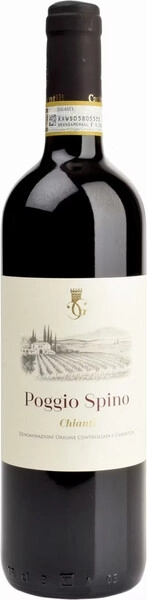 Вино Cantina Gentili, "Poggio Spino" Chianti Superiore DOCG, 2023