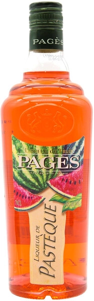 Ликер Pages, Pasteque, 0.7 л