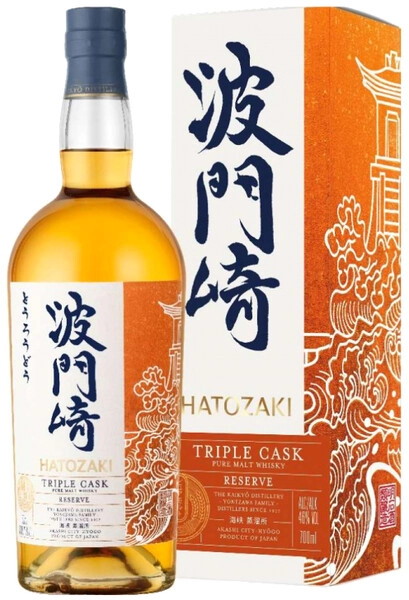 Виски Hatozaki Triple Cask Reserve, gift box, 0.7 л
