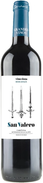Вино San Valero Tinto Semi-Dulce, Carinena DO