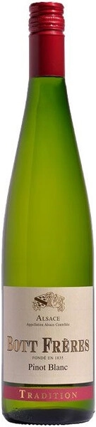 Вино Bott Freres, Tradition Pinot Blanc, Alsace AOC, 2021