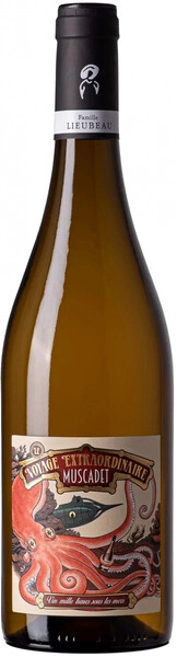 Вино Famille Lieubeau, Le Voyage Extraordinaire Muscadet AOP, 2022