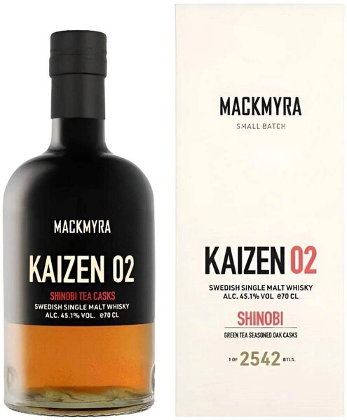 Виски Mackmyra Kaizen 02, gift box, 0.7 л