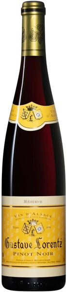Вино Gustave Lorentz, Pinot Noir Reserve, Alsace AOC, 2021