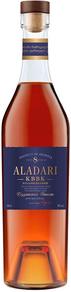 Коньяк Aladari KVVK, 8 Years, 0.5 л