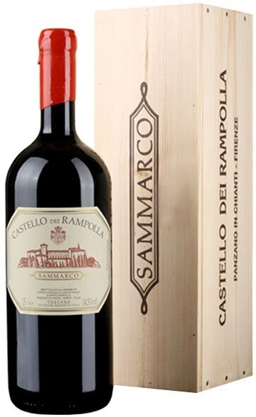 Вино Sammarco, Toscana IGT, 2018, wooden box, 1.5 л