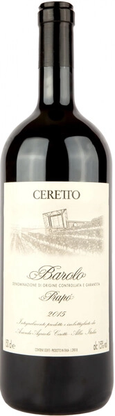 Вино Ceretto, Barolo Prapo DOCG, 2015, 1.5 л