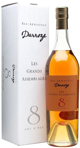 Арманьяк Darroze, Les Grands Assemblages, 8 ans d'age, Bas-Armagnac, gift box, 0.7 л