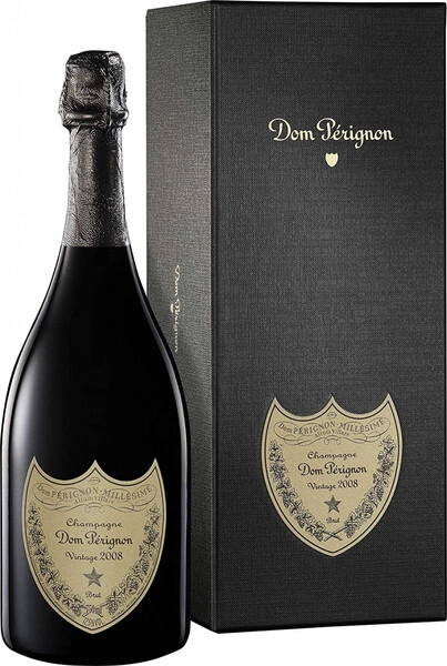 Шампанское Dom Perignon, 2008, gift box