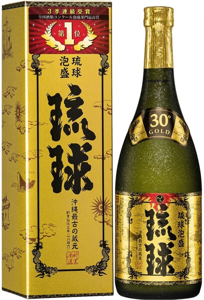 Саке Shinzato Shuzo, Ryukyu Gold Awamori, gift box, 720 мл