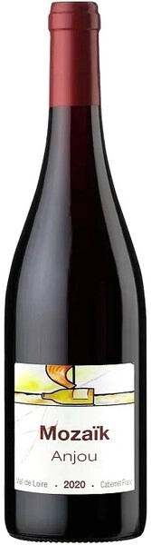 Вино Un Voyage dans les Vignes, Mozaik Rouge, Anjou AOC, 2020