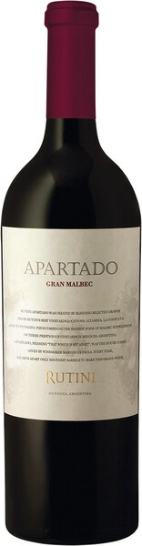 Вино Rutini, Apartado Gran Malbec, 2020